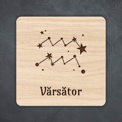 Suport pentru pahar - Semnul zodiacal Vărsător