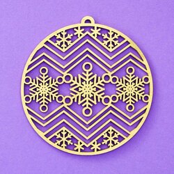 Vianočná guľa na stromček | Zlatá