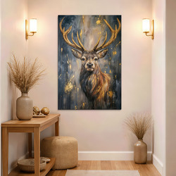 Umelecký obraz na stenu - Jeleň