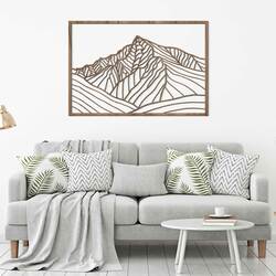 Autorský obraz Tatier - Kriváň | Dub tabakový