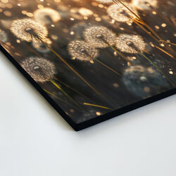 Wooden Wall Art - Dandelions Blooming
