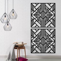 Modern Abstract Wall Art - Mars | Black