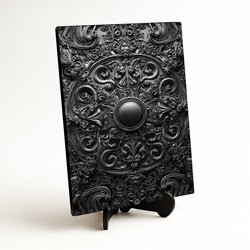 Nástěnný obraz - Mandala Black