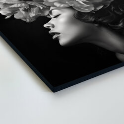 Black and White Wall Art - Woman&#039;s Face