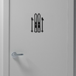 Označenie miestnosti - Lyžiareň (Ski room) | Čierna