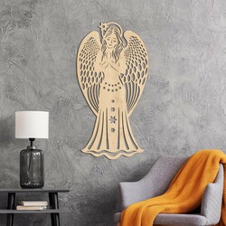 Wall Art for Bedroom - Guardian Angel | Maple