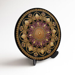 Wooden mandala for the living room - Spirituality