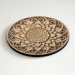 A béke virága - Dekoratív mandala