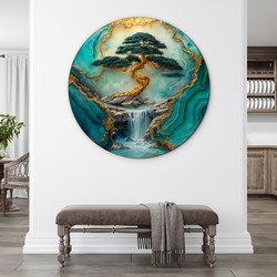 Marble Tree of Life - Waterfall