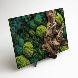 Tablou cu mușchi - Atingerea naturii