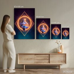 Moderný obraz - Neónové jadro