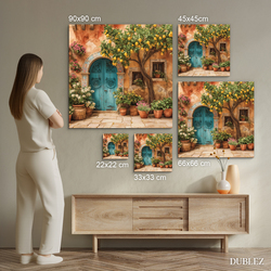 Rustikální obraz do kuchyně - Citrónovník