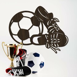 Samolepka na zeď - Fotbal | Wenge