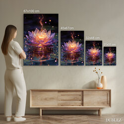 Tablou pentru dormitor - Lotus Energetic