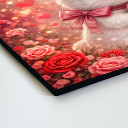 Darček na Valentín - Obraz zajačiky