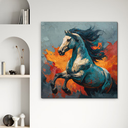 Obraz - Maľovaný kôň
