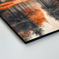 Wooden Wall Art - Autumn Landscape