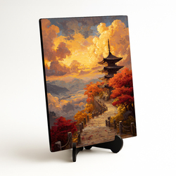 Farebný obraz - Japonská pagoda 