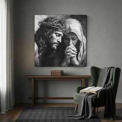 Religious image - The Suffering of Mary