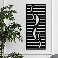 Abstract Wall Panel - Horizon | Black