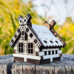 Domček - dekoratívna ozdoba 