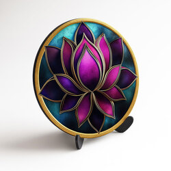 Mandala wall art - Viola