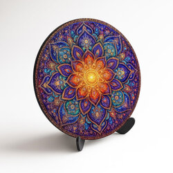 Wooden picture - Mandala Magic