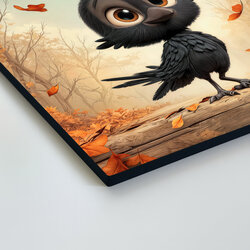 Modern decoration for a children's room - Crow