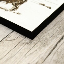 Decorative Picture - Village | White