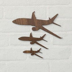 Repülőgép a világtérképhez | Dió