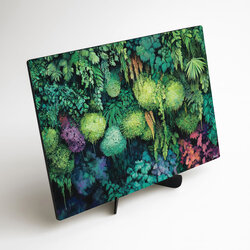 Zelený obraz machu - Tropical