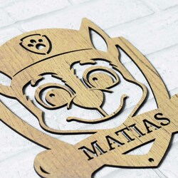 Rozprávkový obraz s menom - Labková patrola | Dub zlatý