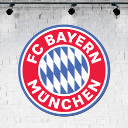 Fa dekoráció egy rajongónak - FC Bayern München