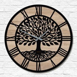 Tree of Life - Wall Clock | Oak Sonoma