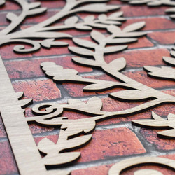 Nástenný panel z dreva - Liany | Dub Sonoma