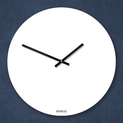 Wall clock - Empty | White