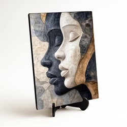 Abstraktný obraz - Portréty