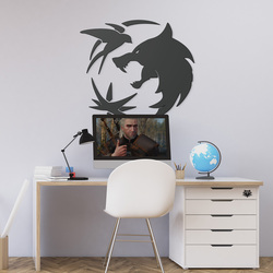 Wooden Wall Art - The Witcher | Anthracite Gray