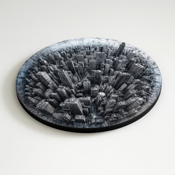 Moderní obraz města - Skica