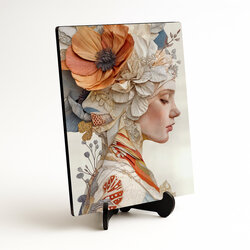 Image - Girl with flowers in her hair