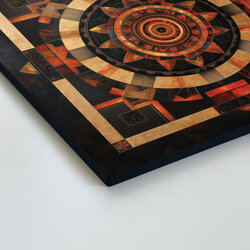 Square Mandala - Kalachakra