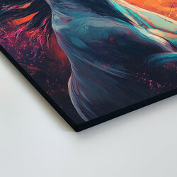 Modern colorful painting of a horse