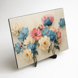 Pastel Flower Wall Art