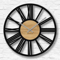 Wall Clock for Living Room - Unity | Gold Craft Oak