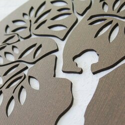 Kétrészes kép - DIVA életfa | Wenge