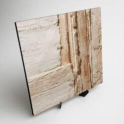 Abstraktní dřevěný obraz - Vrstva