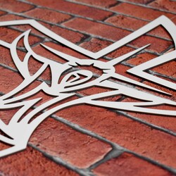 Modern Cross on the Wall | White