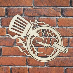 Darček pre muža - Dekorácia do kuchyne - Gril | Javor