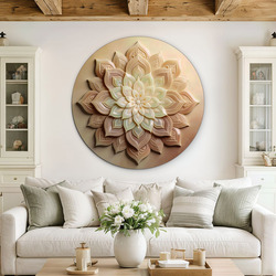 Mandala decorativă pe perete - Reînnoire