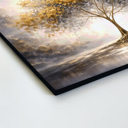 Fából készült fa kép - Az élet fénye